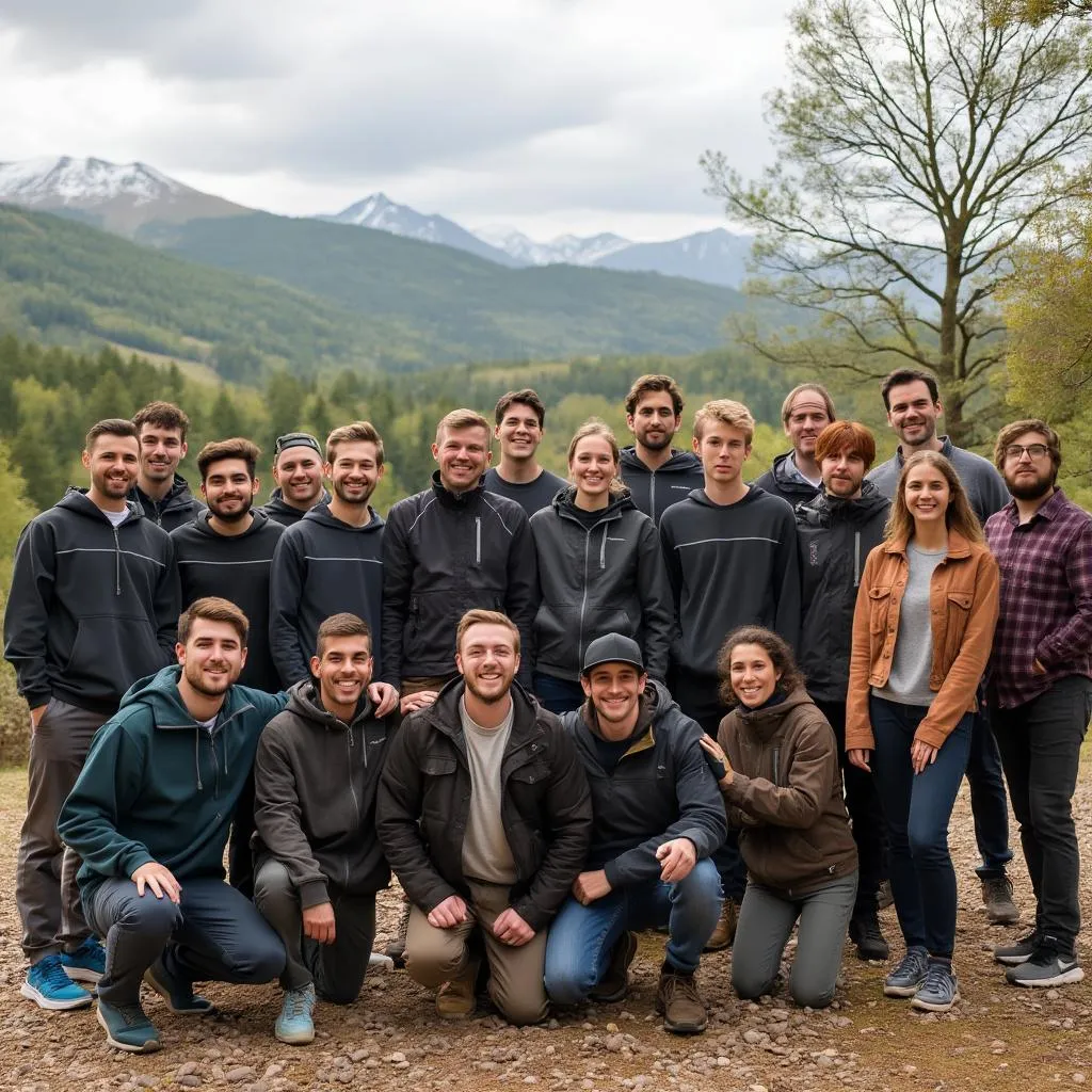 Événement de team building en entreprise